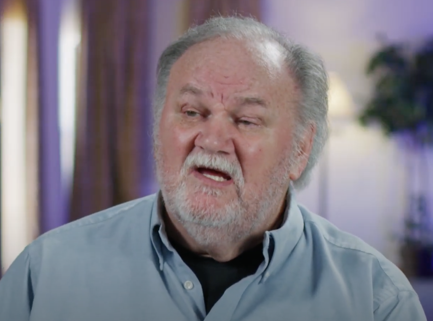 Thomas Markle during an interview. | Source: YouTube.com/60MinutesAU