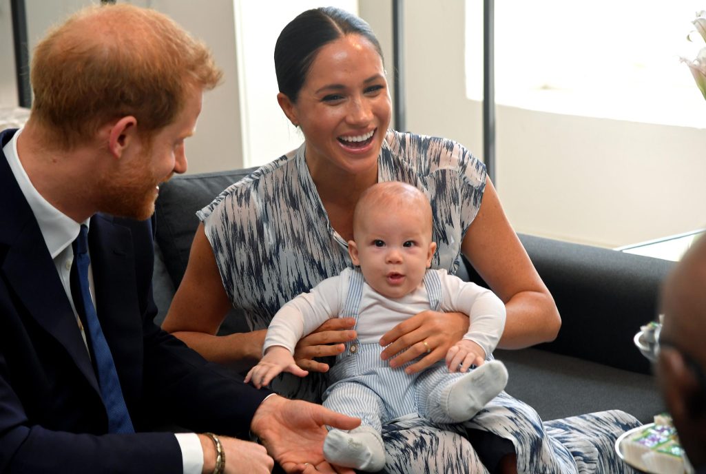 Prince Harry, Meghan Markle, and Archie Mountbatten-Windsor during their royal tour of South Africa on September 25, 2019, in Cape Town, South Africa. | Source: Getty Images