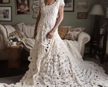 A Love Stitched Through Time: My Husband Crocheted Me a Wedding Dress at 70