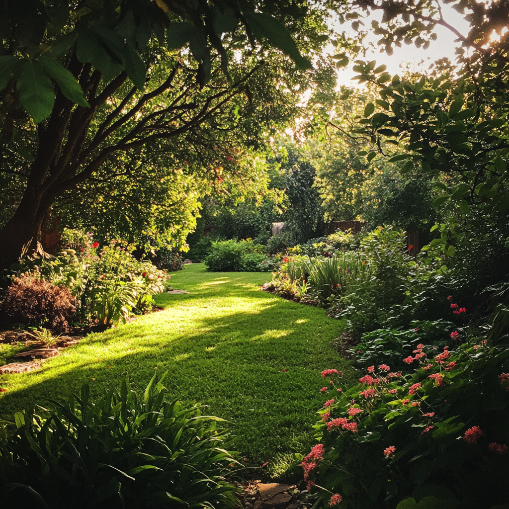 A beautifully maintained garden | Source: Midjourney