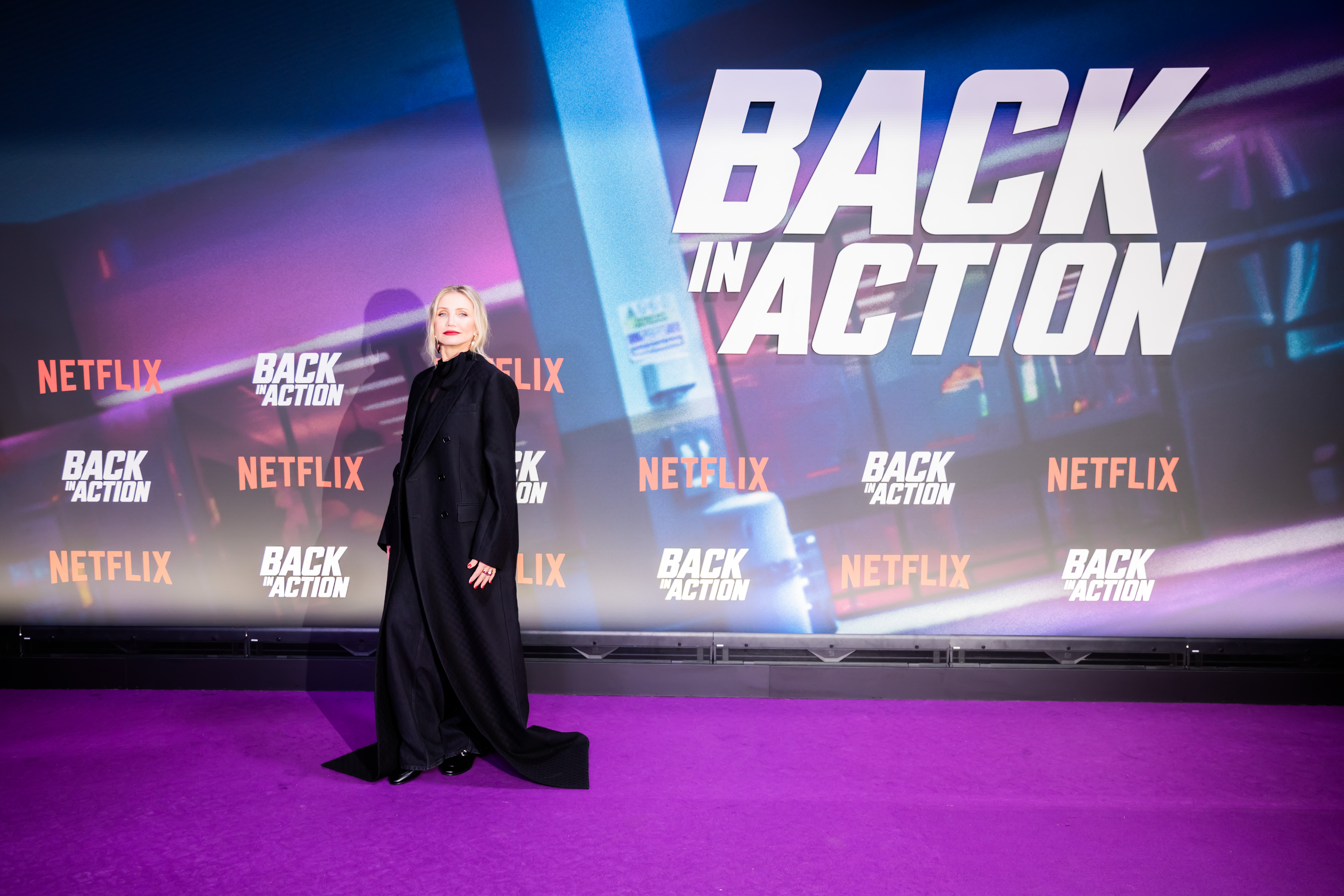 Cameron Diaz at the special screening of "Back in Action" on January 15, 2025, in Berlin, Germany | Source: Getty Images