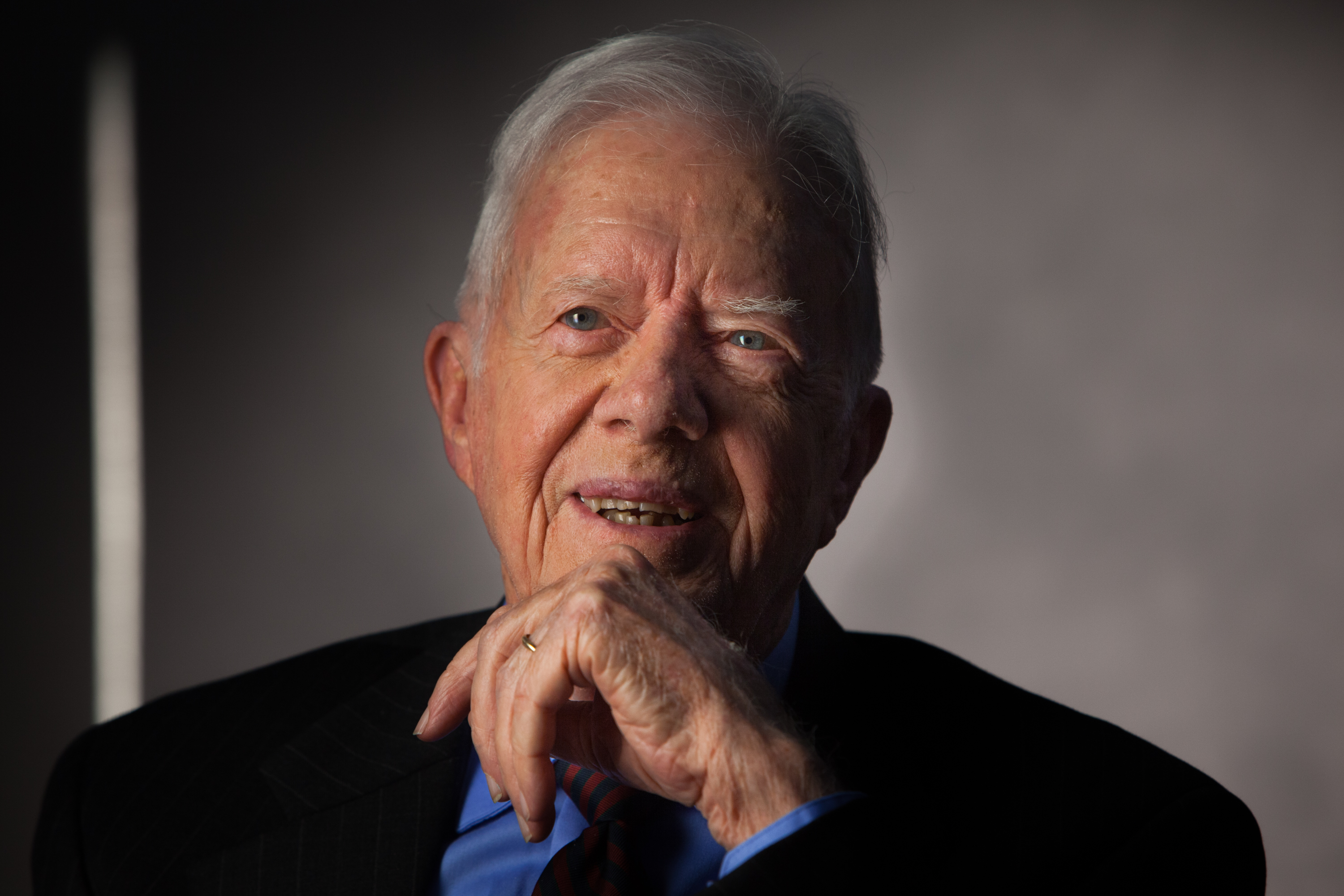 Former President Jimmy Carter photographed at the Carter Center in Atlanta, Georgia, on September 14, 2011. | Source: Getty Images