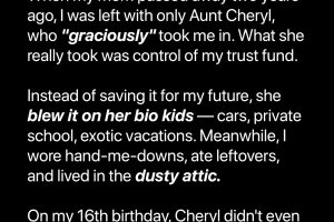 After My Mom’s Death, My Aunt Adopted Me to Get My Inheritance — on My 16th Birthday, a Stranger Came and Told Her, ‘It’s Time for You to Pay for What You Did’