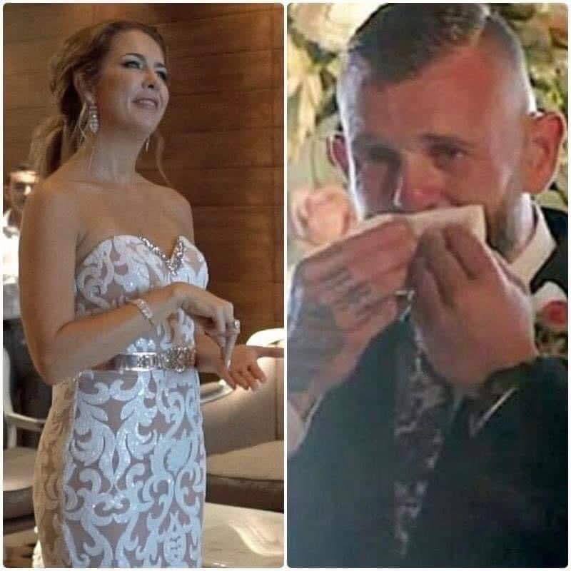 Bride shares touching wedding tribute for deaf husband