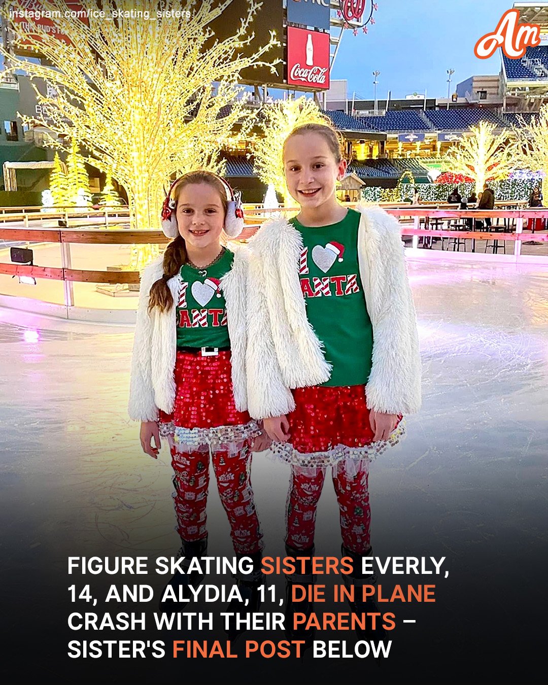 Figure Skating Sisters Everly, 14, and Alydia, 11, Along with Their Parents, Die in Washington Plane Crash – Details