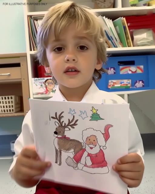 Girl Makes Fun of Boy for Not Bringing a Christmas Gift, Then Visits Him as He Writes to Santa – TODAY’S STORY