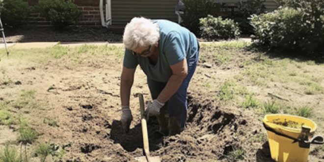 I Saw My Neighbor Faint While Digging in Her Yard — I Gasped as I Looked into the Hole She Dug