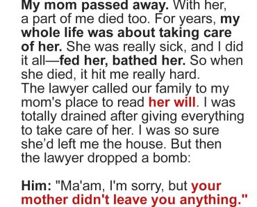 I Took Care of My Sick Mother Until Her Last Breath, but in the End Her Will Left Me With Nothing — Story of the Day