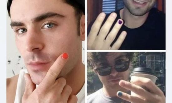 If You See A Man With A Painted Fingernail, Here’s What It Means