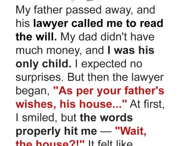 My Late Father Left Me a House, but the Woman Living There Revealed a Secret That Changed Everything — Story of the Day