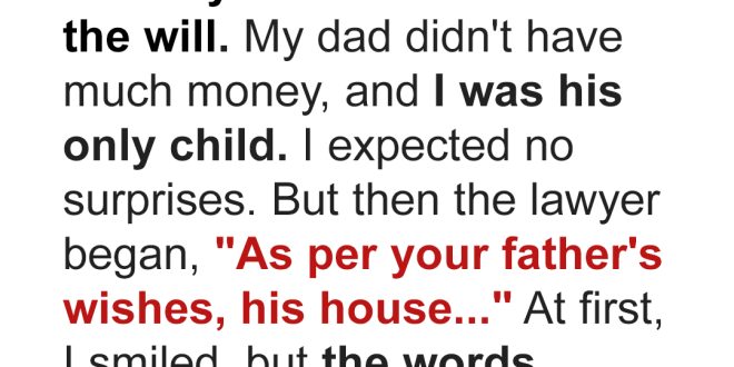 My Late Father Left Me a House, but the Woman Living There Revealed a Secret That Changed Everything — Story of the Day