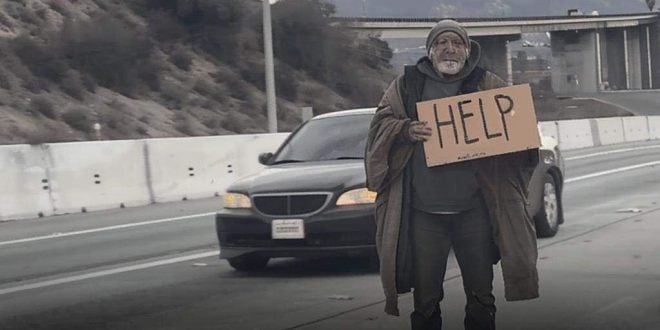 No one came to assist the elderly man stranded by the highway, and it took me some time to grasp the reason