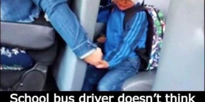 School bus driver doesn’t think photo of her holding boy’s hand is a big deal until police see it