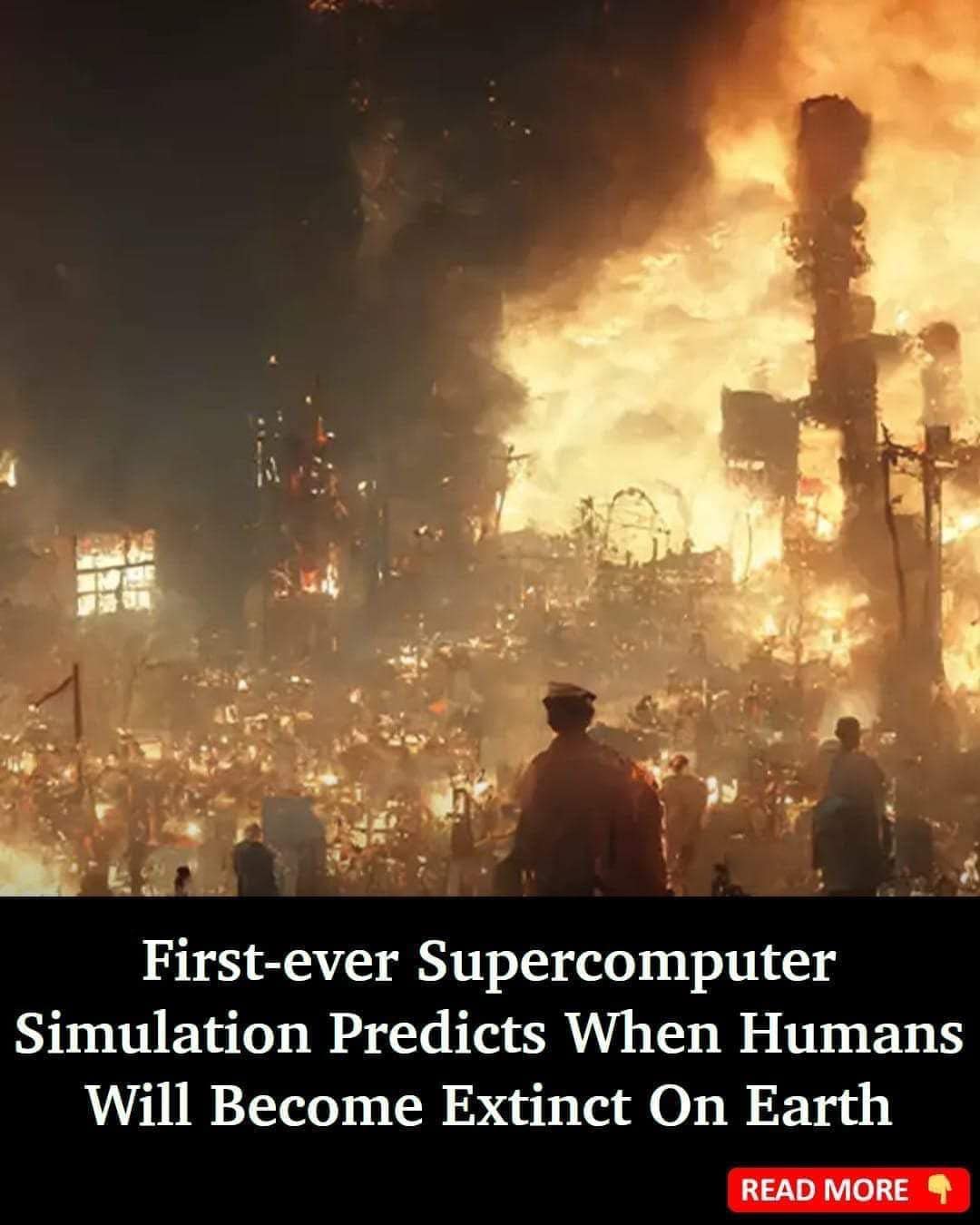 Supercomputer projects the end of human civilization