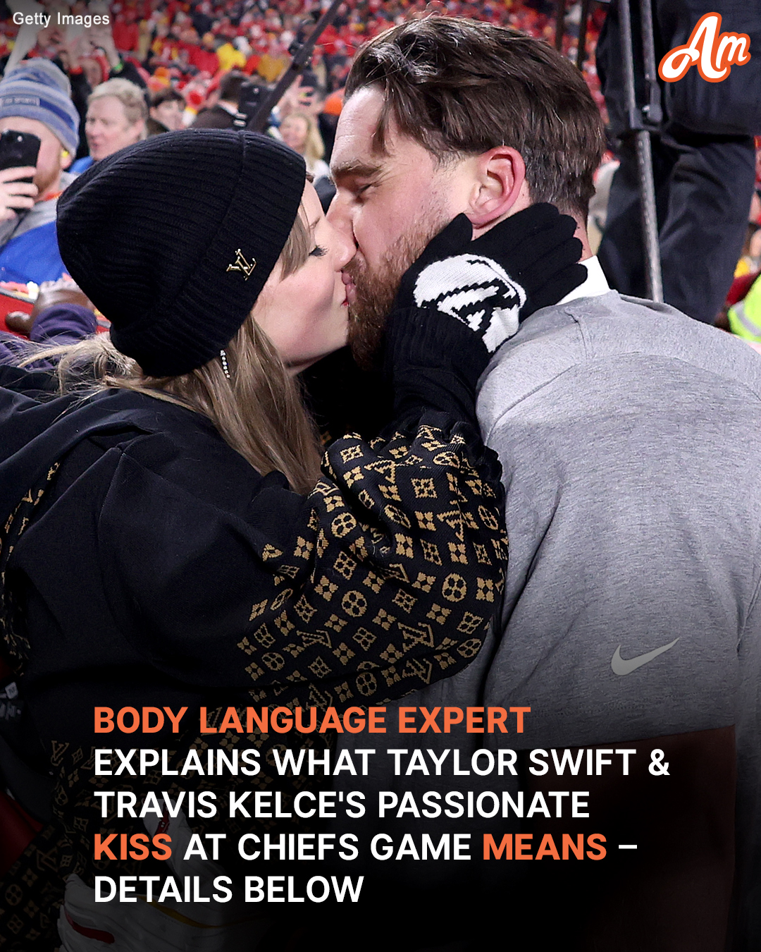 Taylor Swift & Travis Kelce’s Body Language at the Chiefs Game, Explained by an Expert