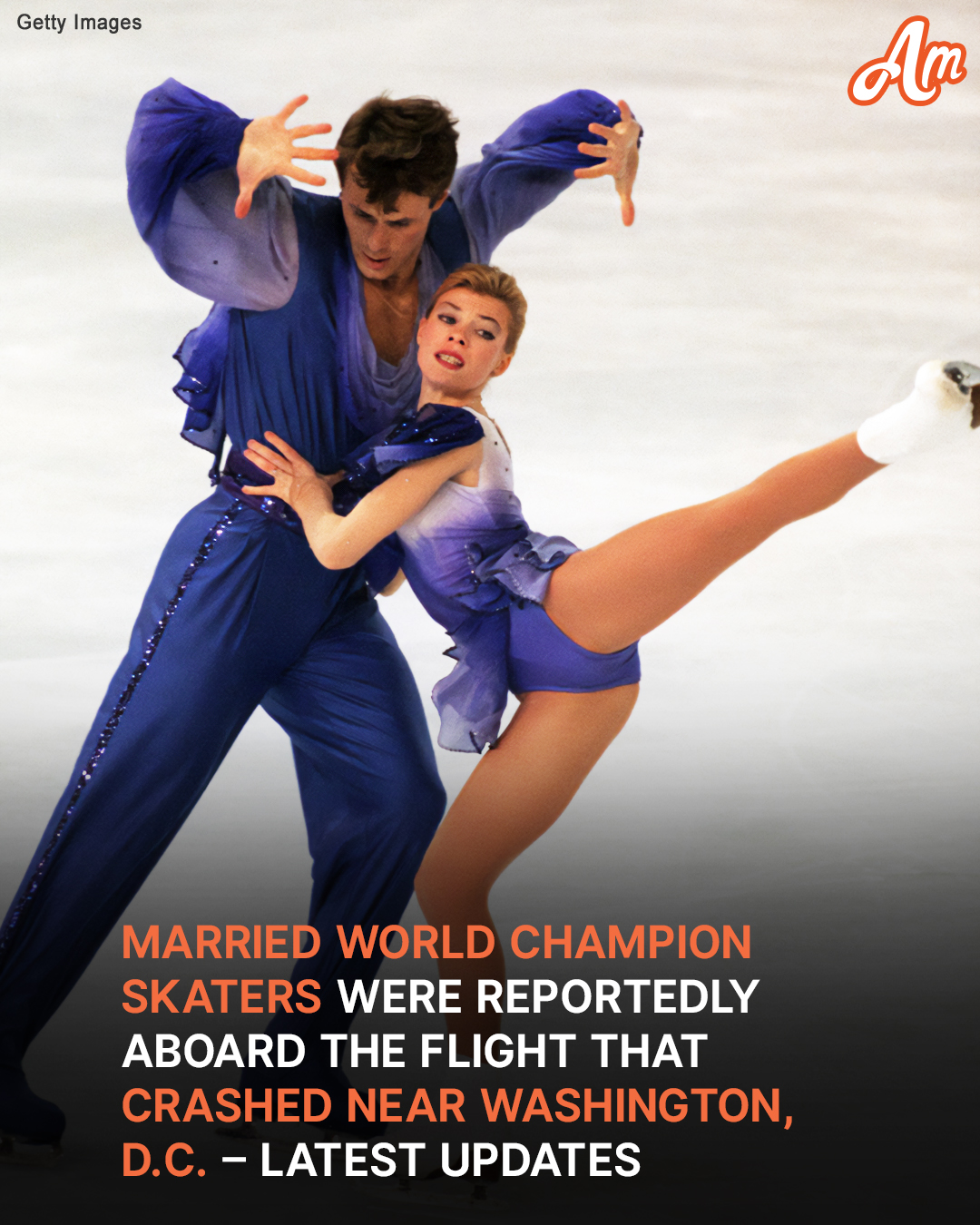 Washington, DC Plane Crash: Married World Champion Figure Skaters Were Reportedly Aboard the Flight