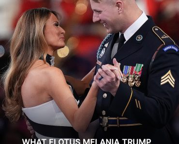 What FLOTUS, Melania Trump, Said to Army Sergeant During the Inaugural Ball Dance – Details