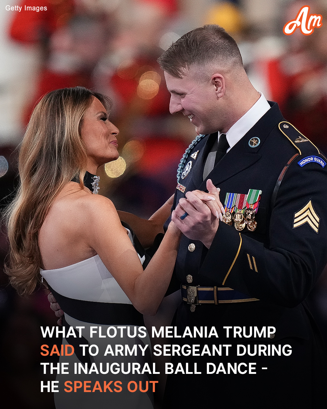 What FLOTUS, Melania Trump, Said to Army Sergeant During the Inaugural Ball Dance – Details