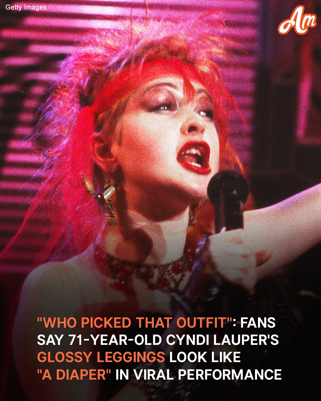 ‘Who Picked That Outfit?’: Users React to 71-Year-Old Cyndi Lauper’s Viral Concert Performance – Video