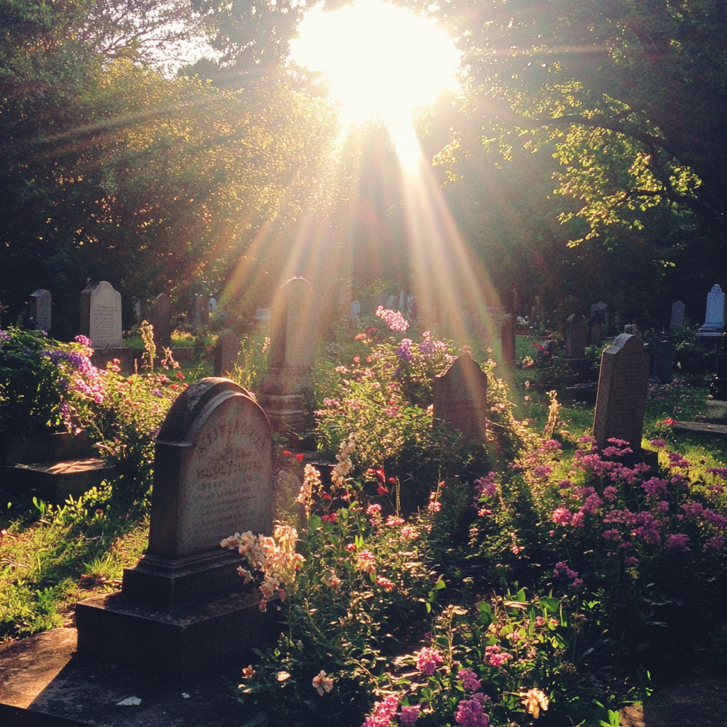 A cemetery | Source: Midjourney