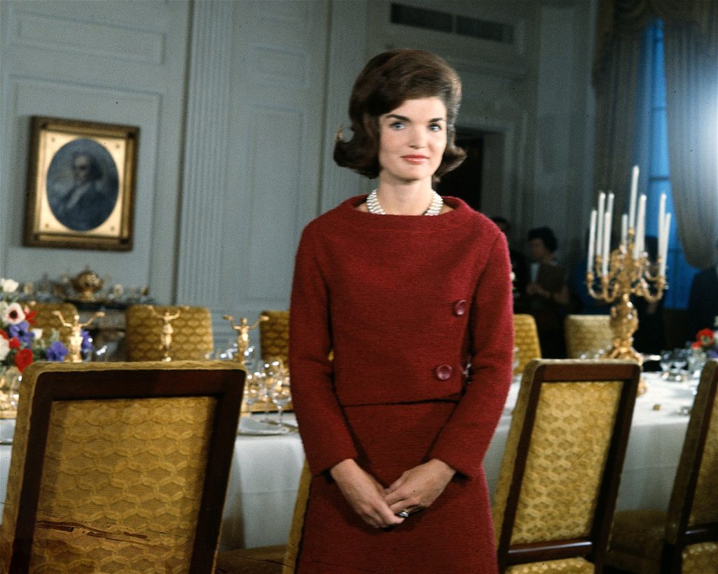 Jacqueline Kennedy during the filming of a CBS News Special program on January 15, 1962, in Washington DC. | Source: Getty Images