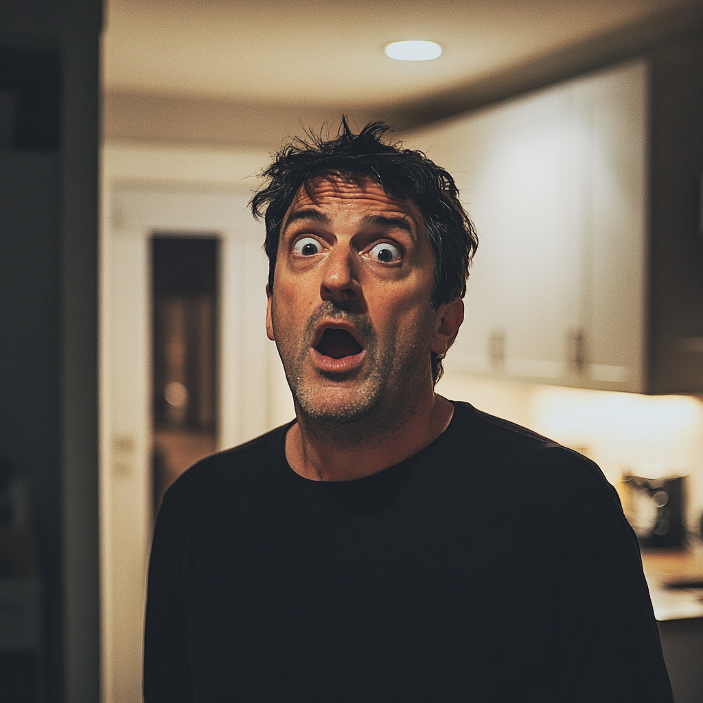 A shocked man | Source: Midjourney