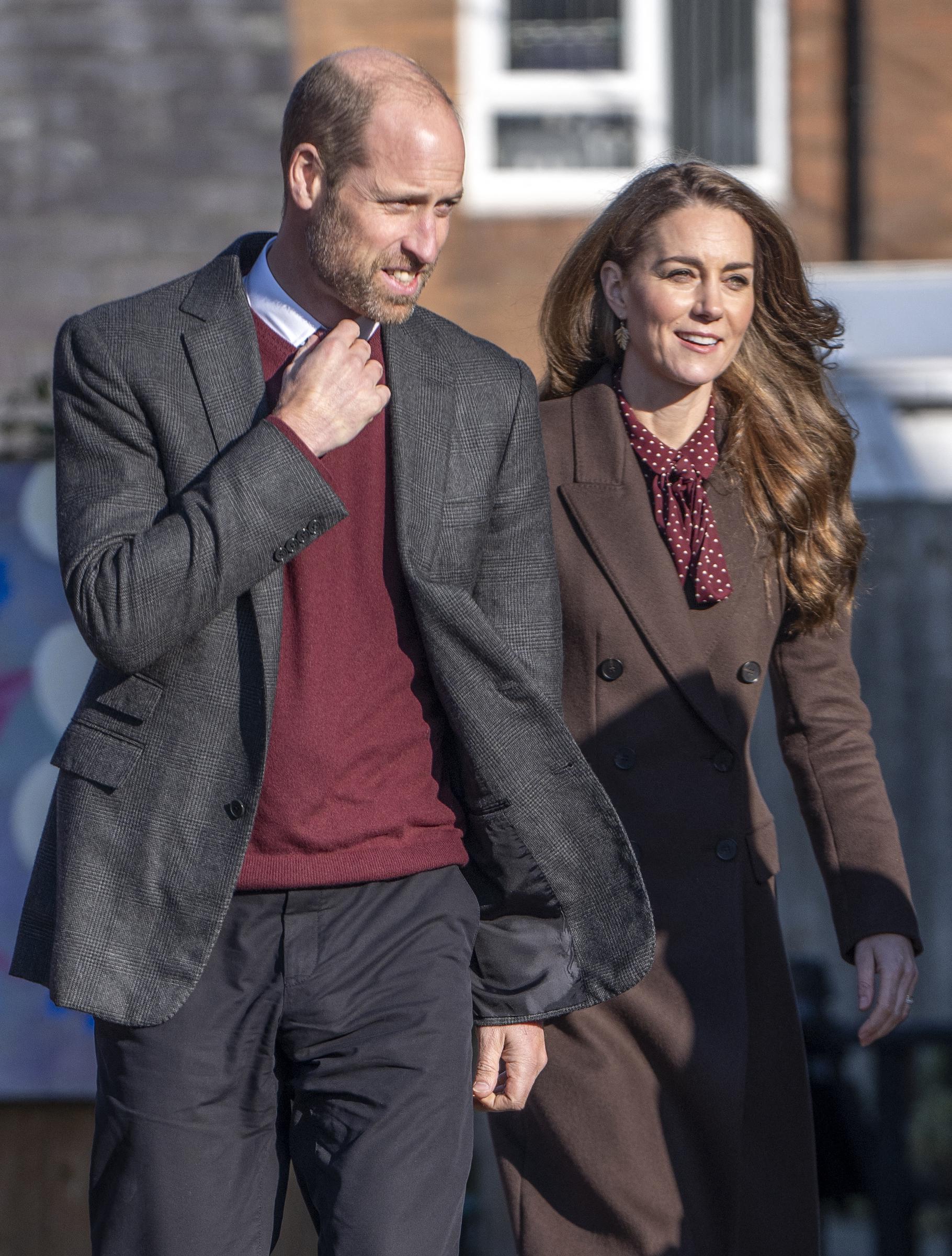 Prince William and Princess Catherine arrive for a visit to Southport Community Centre in Southport, north west England on October 10, 2024 | Source: Getty Images