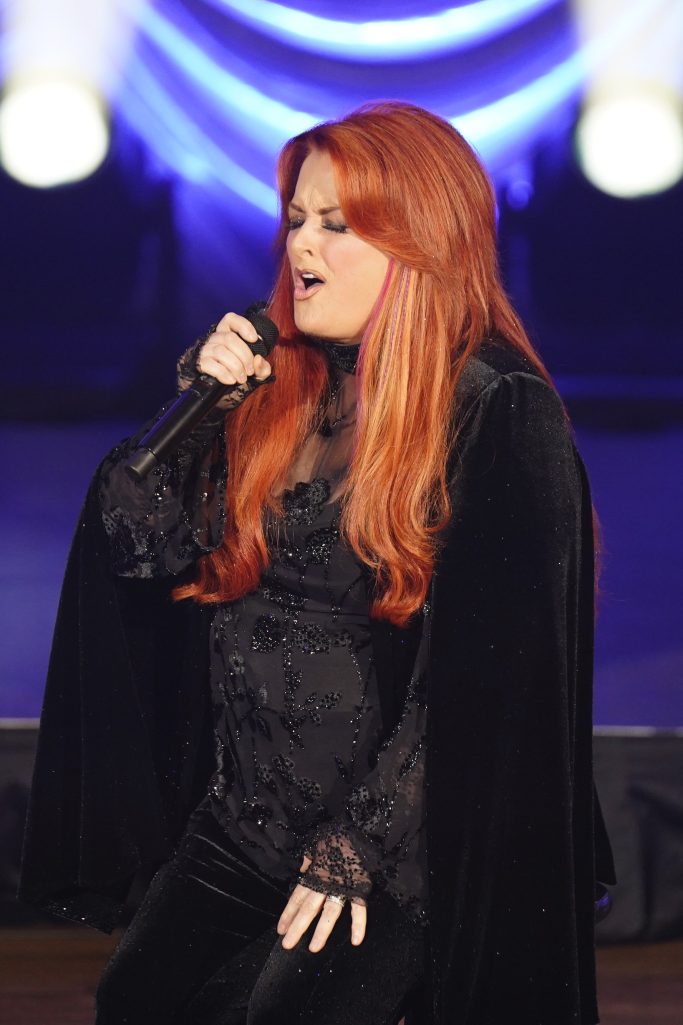 Wynonna Judd performing during the "Naomi Judd: 'A River Of Time' Celebration" event at Ryman Auditorium on May 15, 2022, in Nashville, Tennessee. | Source: Getty Images