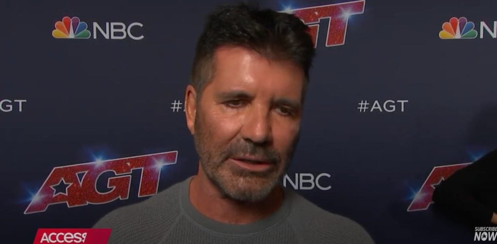 Simon Cowell during an interview with Access Hollywood on August 14, 2019 | Source: YouTube/Access Hollywood