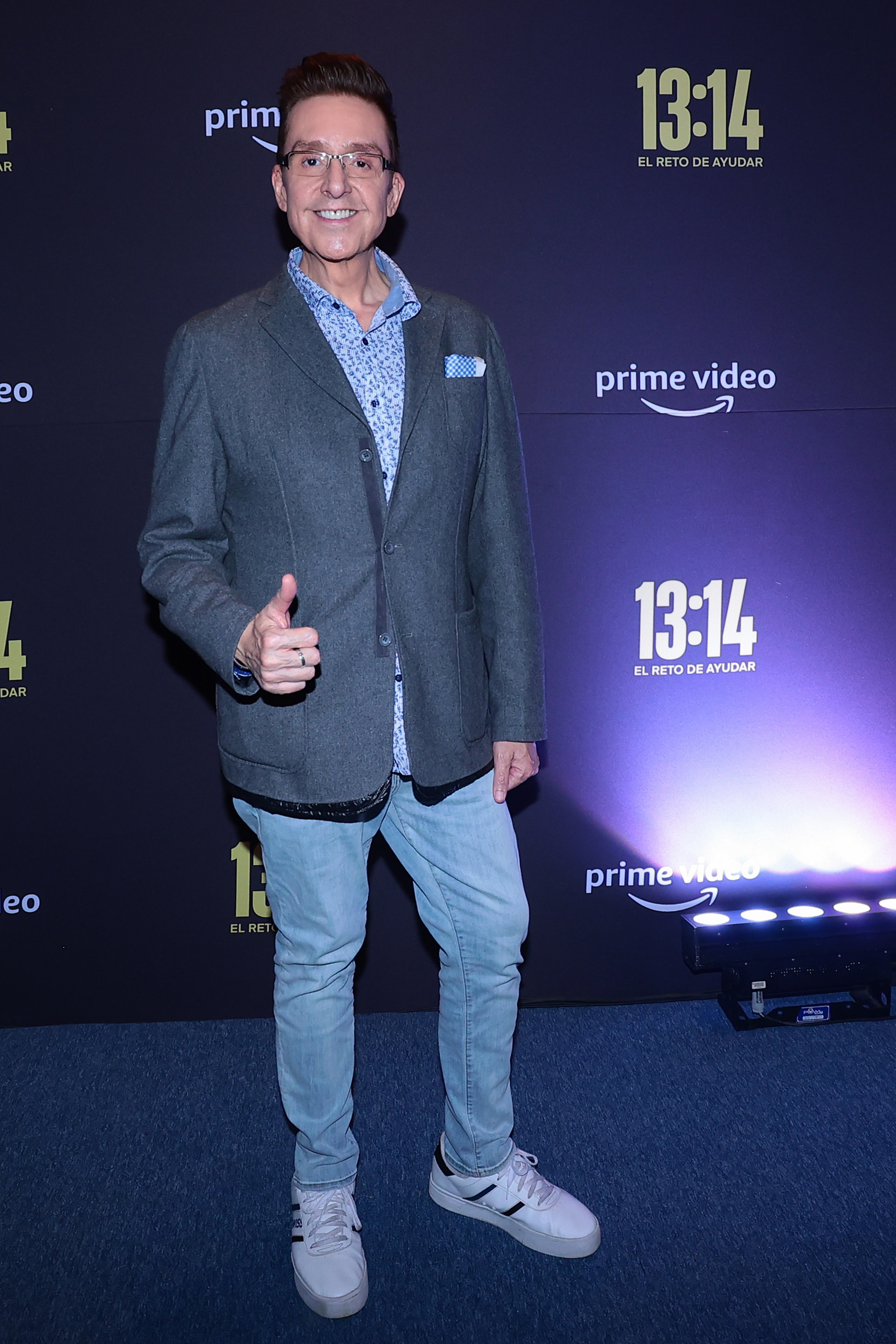 Daniel Bisogno at the "13:14: El Reto de Ayudar" red carpet in Mexico City, Mexico on September 13, 2022. | Source: Getty Images