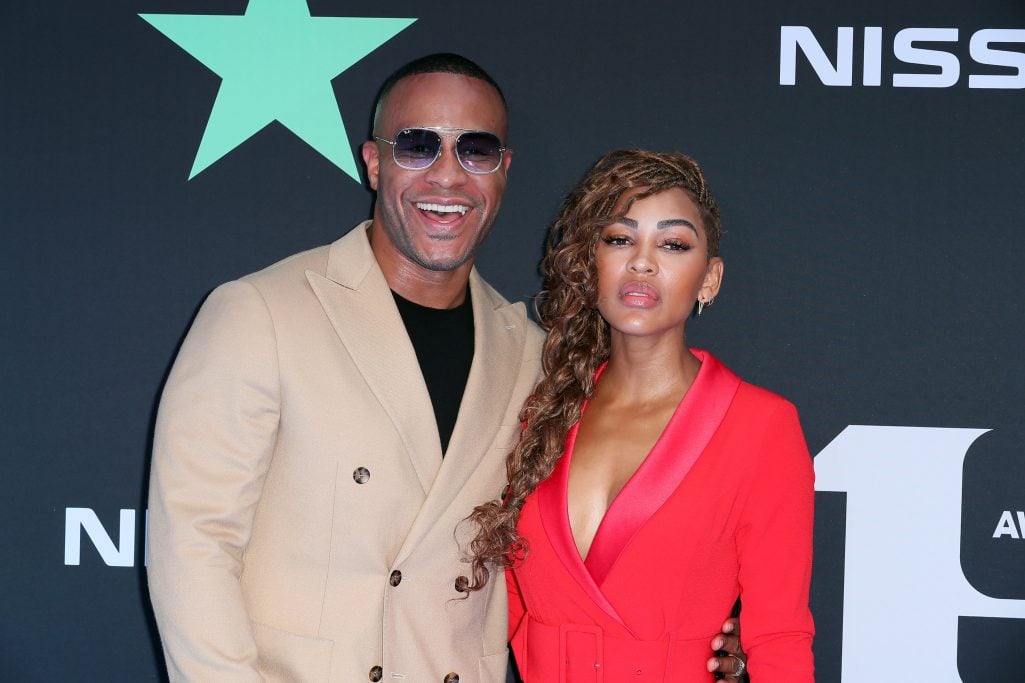 DeVon Franklin and Meagan Good attend the BET Awards in Los Angeles on June 23, 2019 | Source: Getty Images