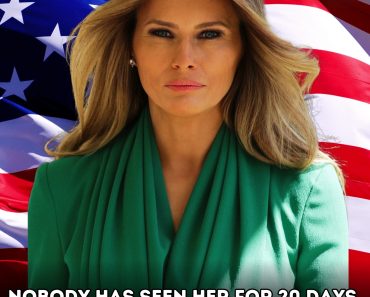 Nobody has seen her for 18 days, where is the First Lady Melania Trump – What we know