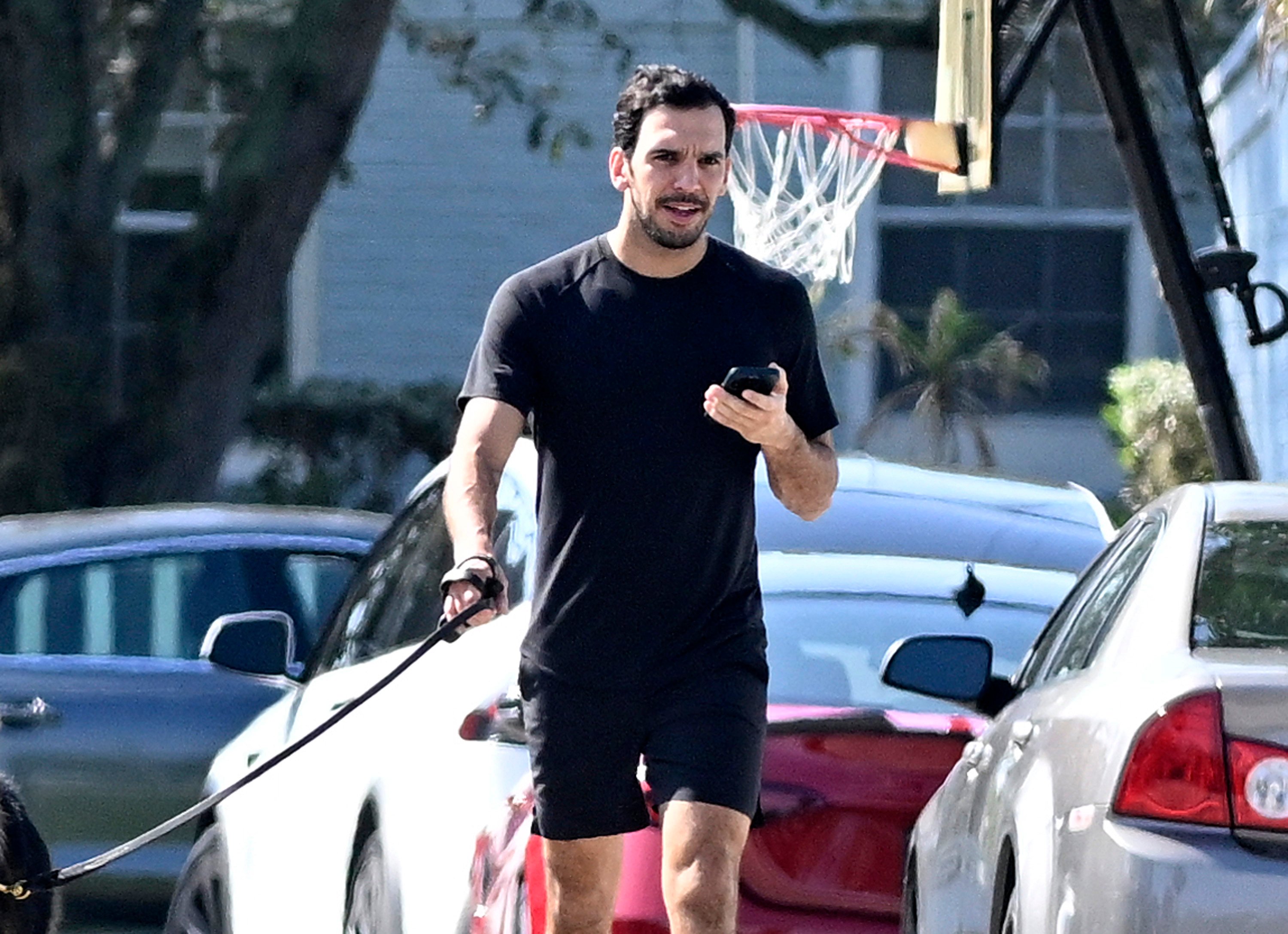 Joaquim Valente is seen out and about in Surfside, Florida, on March 8, 2024 | Source: Getty Images