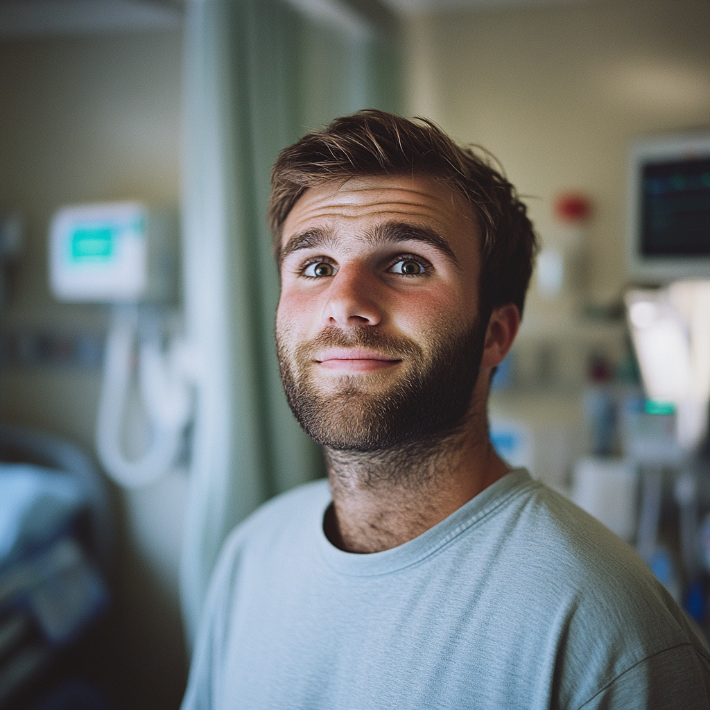 A happy young man | Source: Midjourney