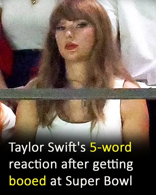 Lip reader reveals Taylor Swift’s five-word reaction