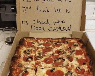 Message from a delivery driver on a pizza box changed my life forever