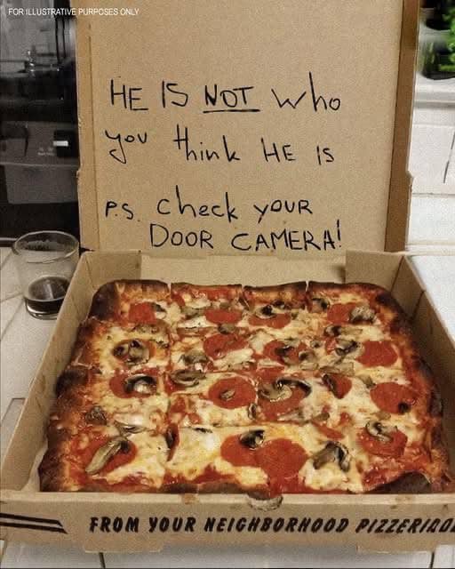 Message from a delivery driver on a pizza box changed my life forever