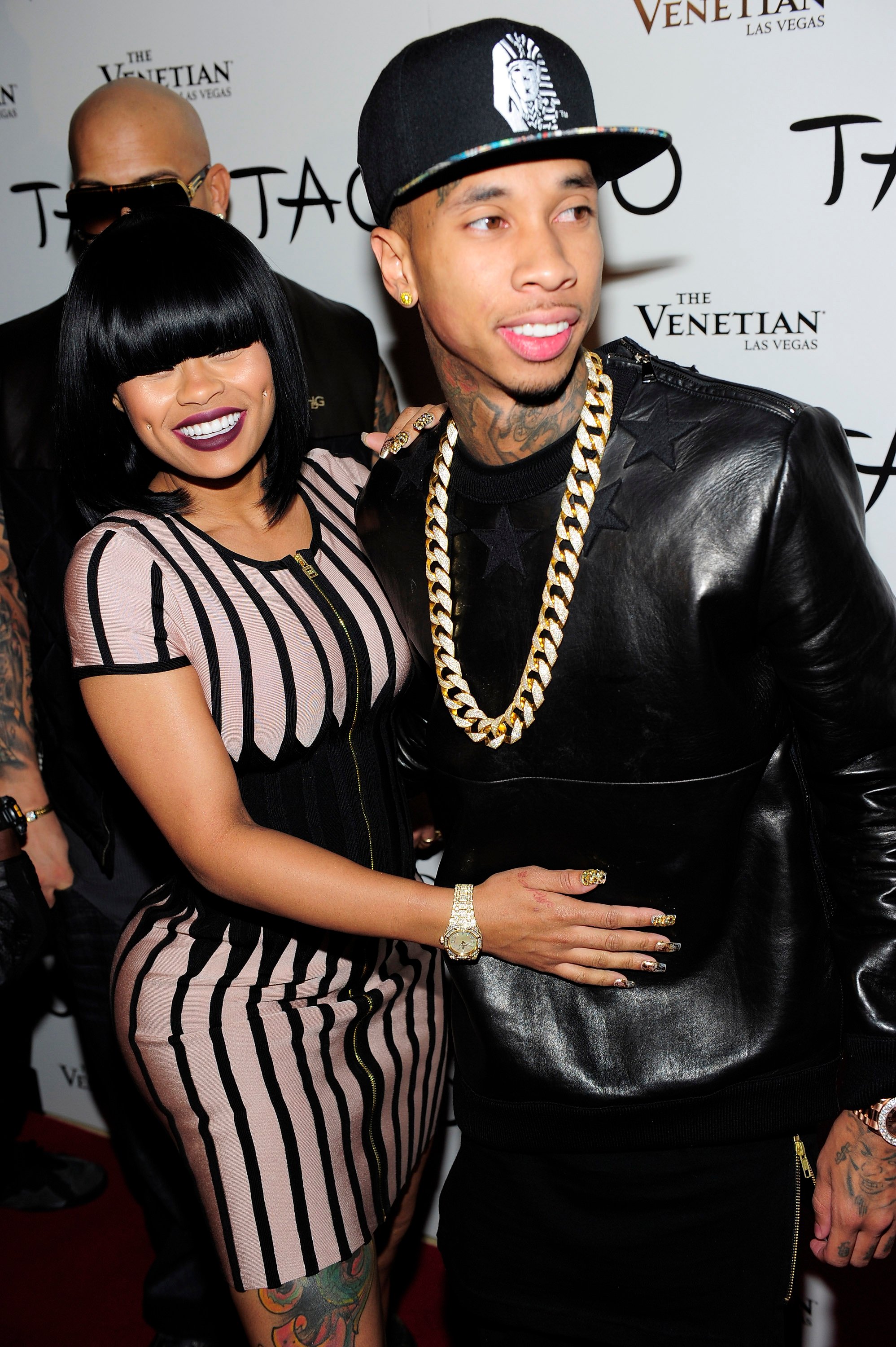 Blac Chyna and Tyga photographed at the Tao Nightclub on October 25, 2013, in Las Vegas, Nevada. | Source: Getty Images