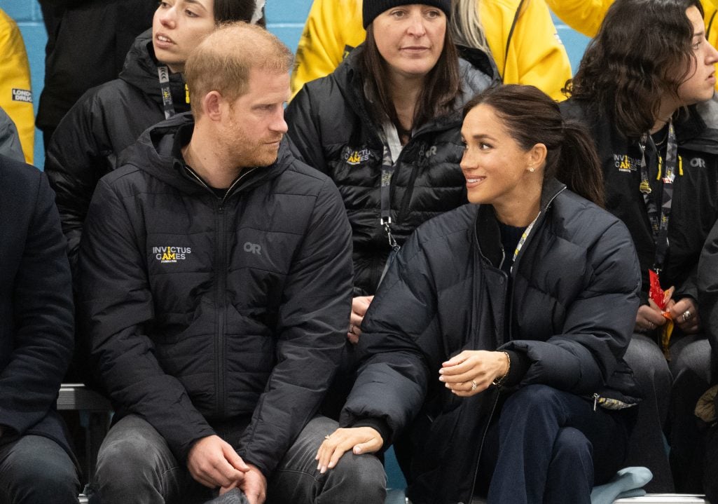 The Duke and Duchess of Sussex attend the Wheelchair Curling at Hillcrest Recreation Centre during day one of the 2025 Invictus Games at on February 9, 2025, in Vancouver, British Columbia | Source: Getty Images