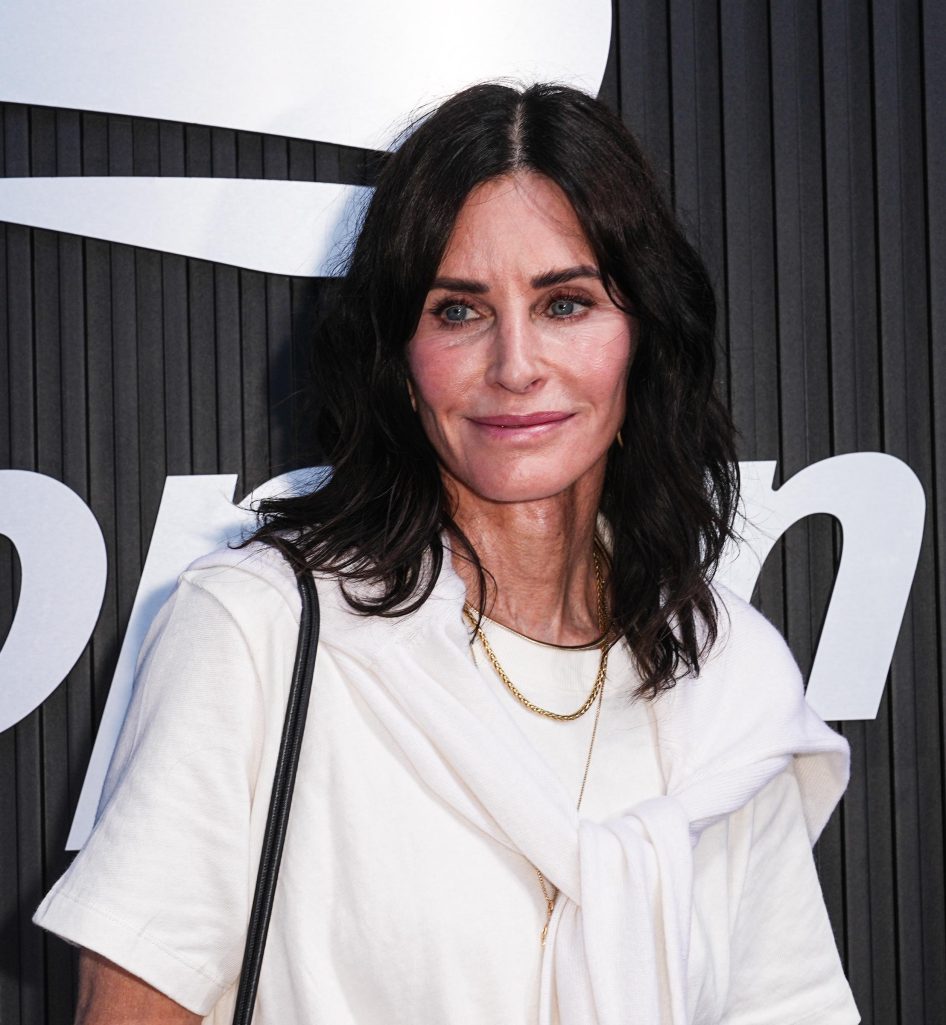 Courteney Cox attends the US Open on September 8, 2024, in New York City. | Source: Getty Images