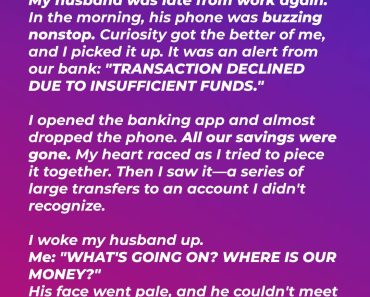 I Confronted My Husband after He Came Home from Work Late Again – His Confession Shocked Me