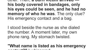 A Military Man with Burns and Amnesia Arrived at Our Hospital—When We Called His Wife, Everything Changed