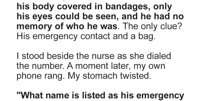 A Military Man with Burns and Amnesia Arrived at Our Hospital—When We Called His Wife, Everything Changed