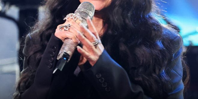 Cher Performs at 'SNL50: The Homecoming Concert' in a Sheer Black Bodysuit, Sparking Debate - Photos