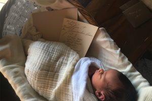 Husband Returns from Business Trip and Sees Newborn Baby on Table with Two Notes beside — Story of the Day