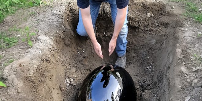 I Returned Early to Surprise My Husband Only to Find Him Burying a Large Black Egg in Our Garden - Its Mystery Brought Us Closer