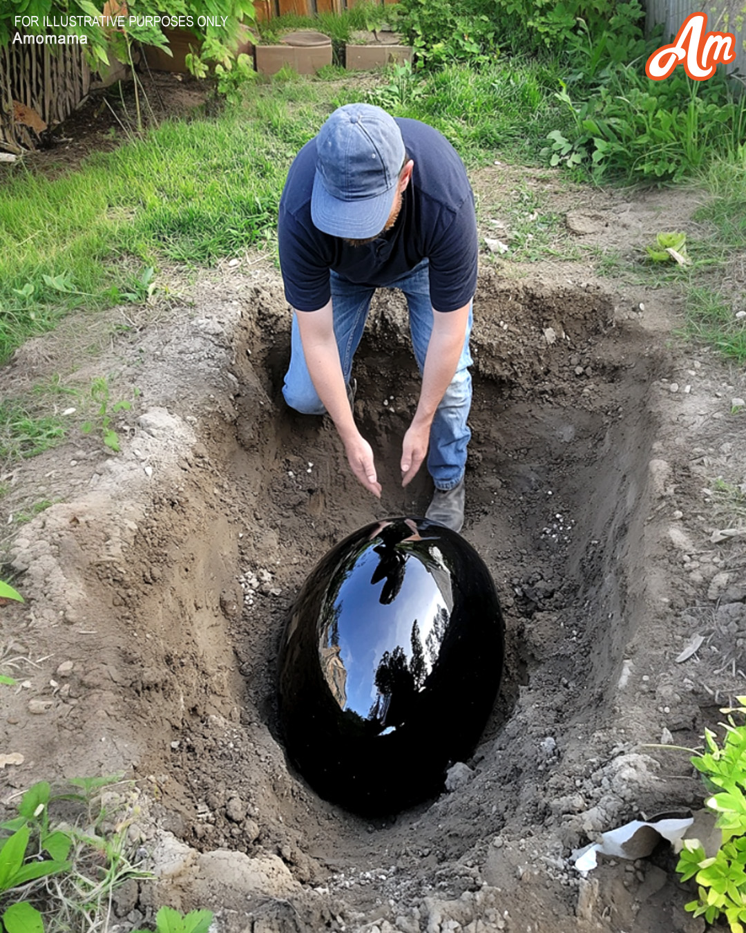 I Returned Early to Surprise My Husband Only to Find Him Burying a Large Black Egg in Our Garden – Its Mystery Brought Us Closer