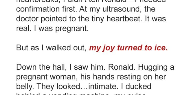 I Went for an Ultrasound, but When I Spotted My Husband Walking with a Pregnant Woman, I Knew I Had to Secretly Follow Them