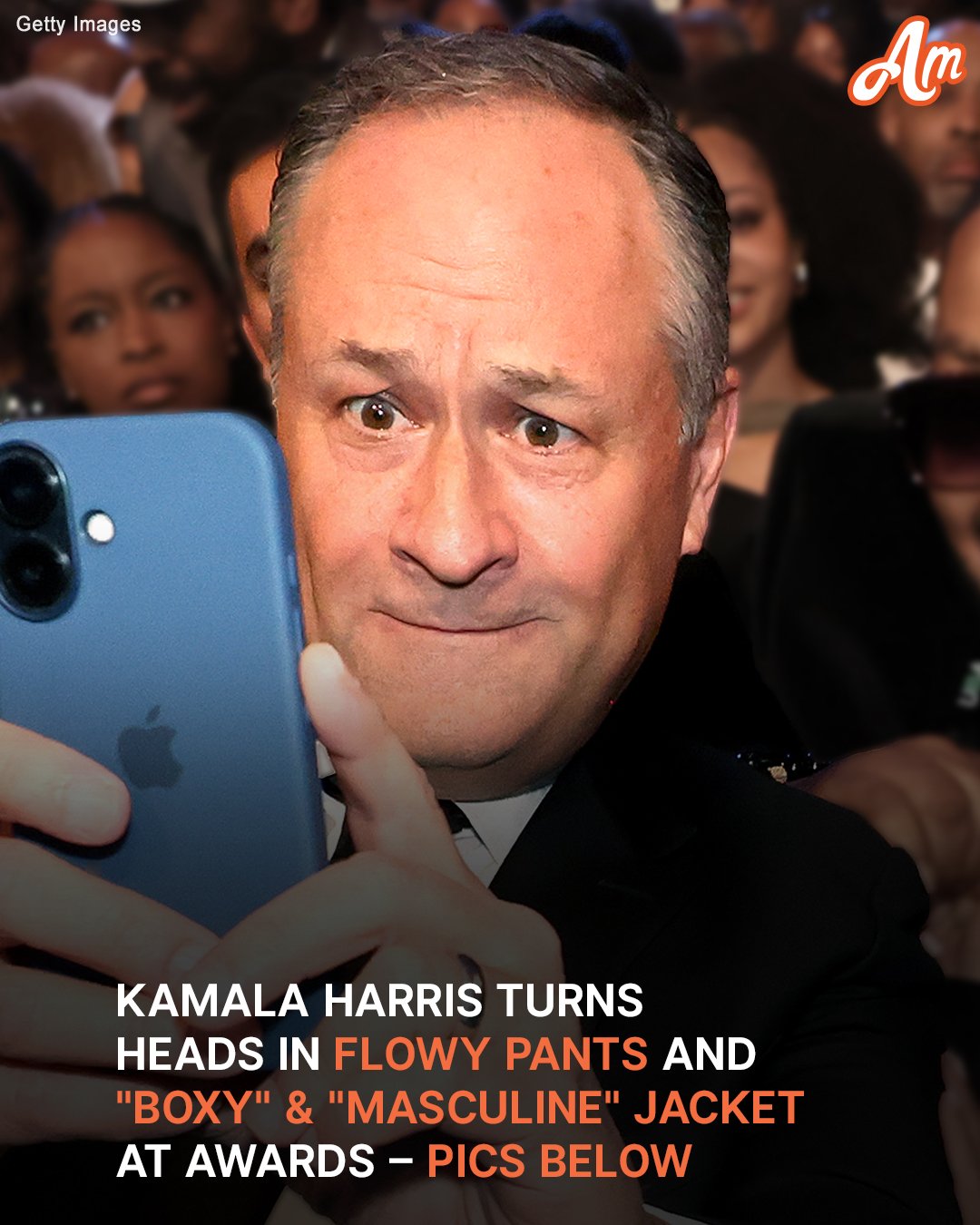 Kamala Harris Shares a Kiss With Douglas Emhoff After Receiving the Chairman’s Award at the NAACP Image Awards – Video