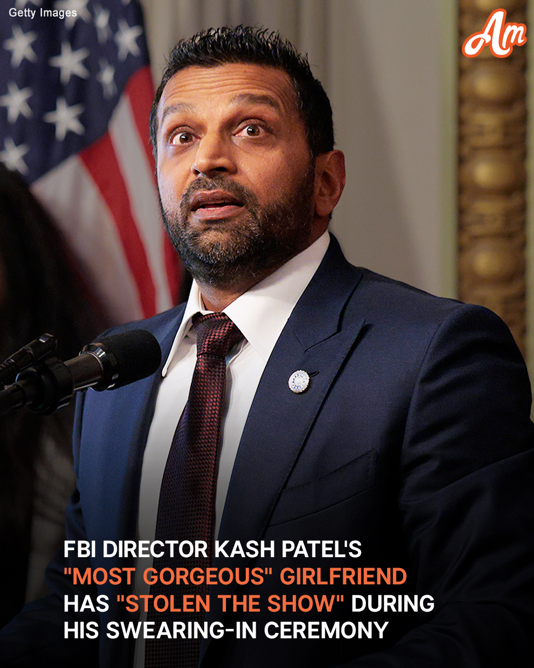 Kash Patel’s Girlfriend Has ‘Stolen the Show’ During His Swearing-In Ceremony as FBI Director – Photos